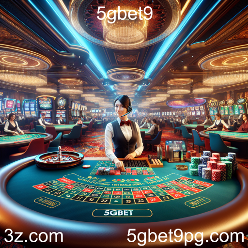 A Experiência de Dealer ao Vivo no 5gbet9